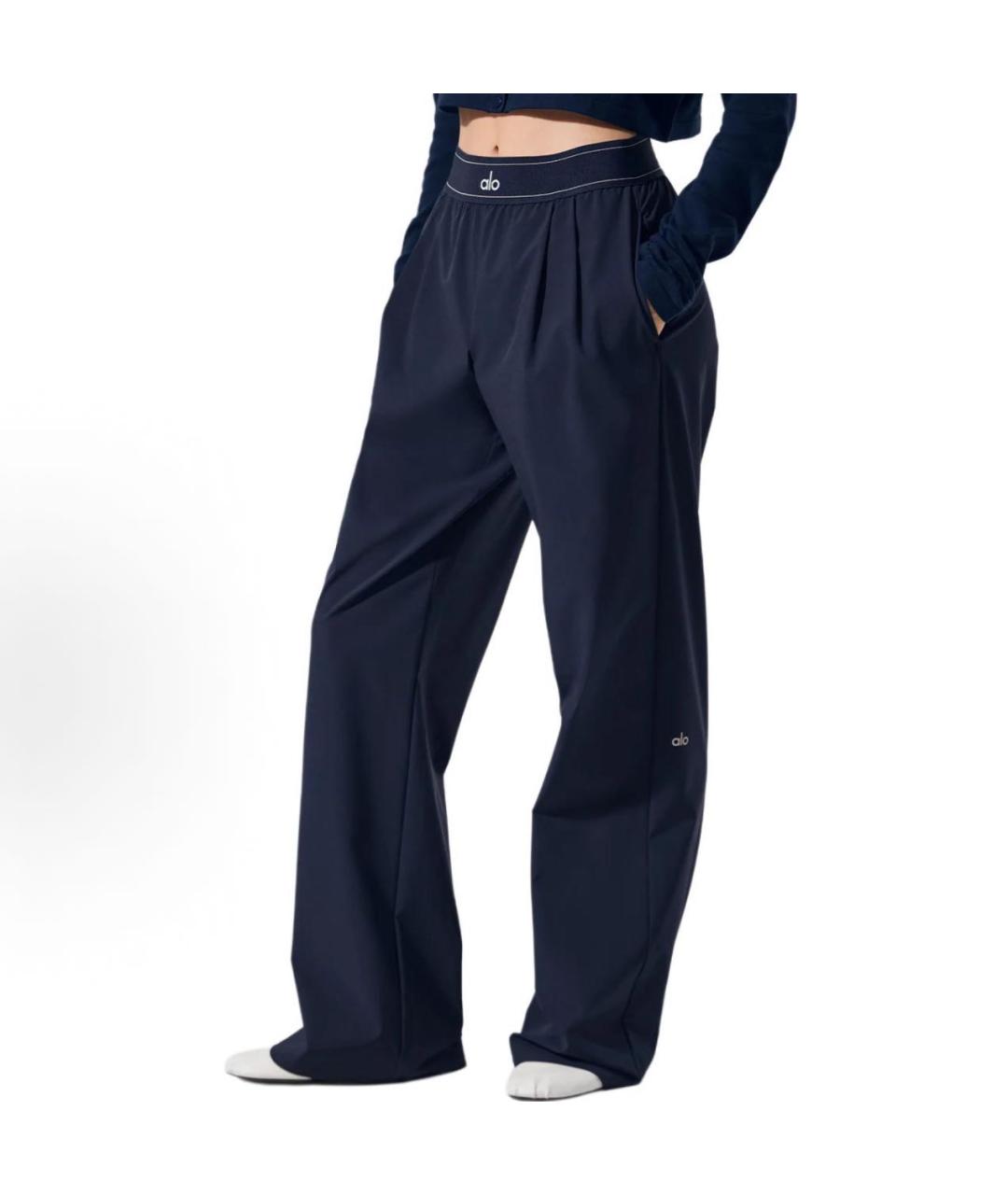 ALO YOGA Темно-синие спортивные брюки и шорты, фото 2