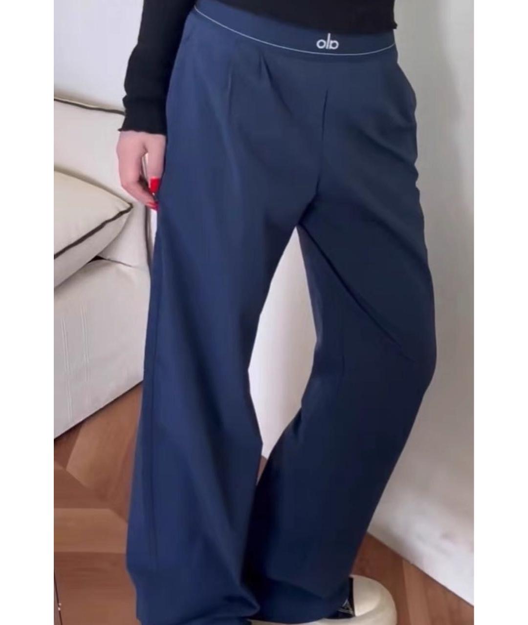 ALO YOGA Темно-синие спортивные брюки и шорты, фото 6