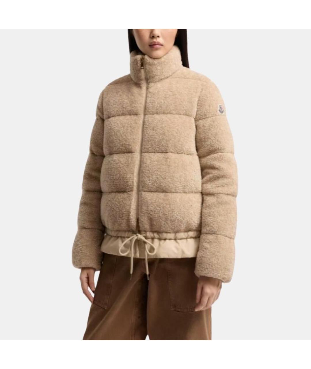 MONCLER Бежевая куртка, фото 4