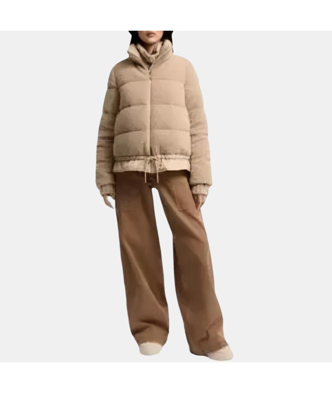 MONCLER Бежевая куртка, фото 3