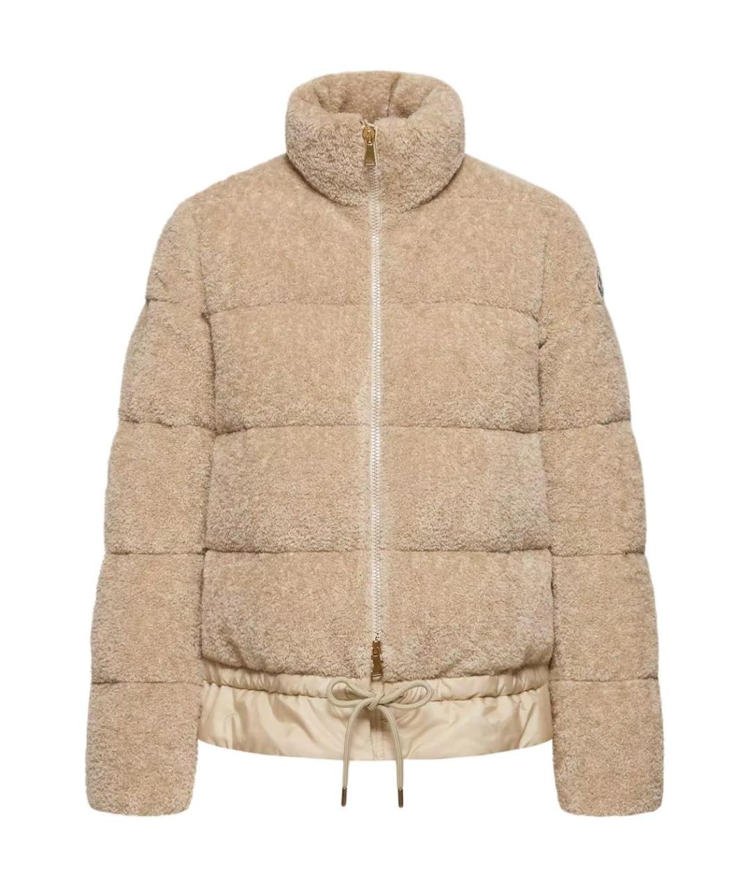 MONCLER Бежевая куртка, фото 1