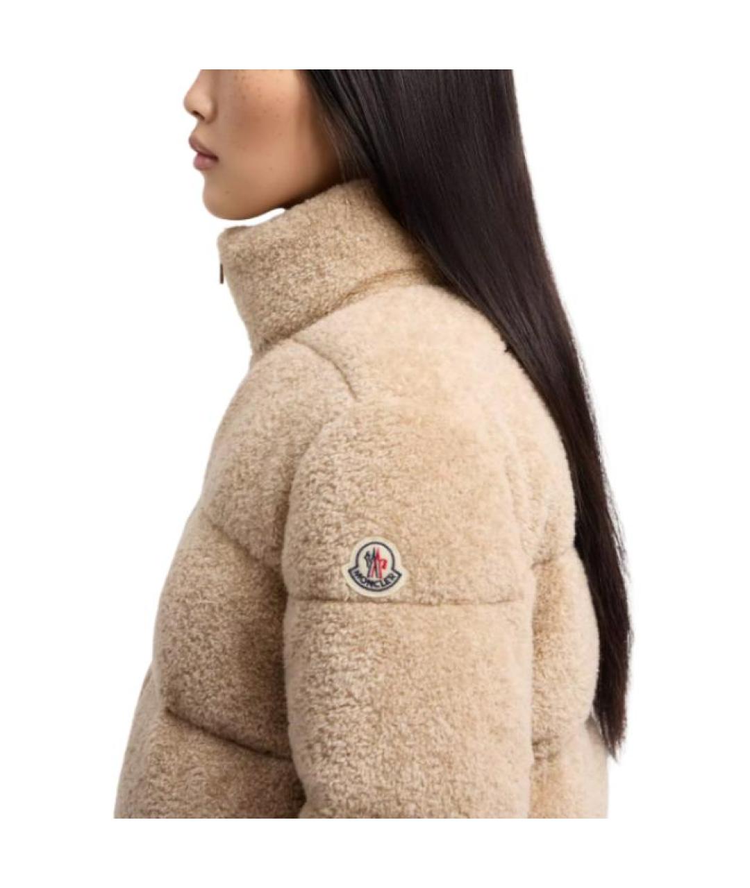MONCLER Бежевая куртка, фото 5