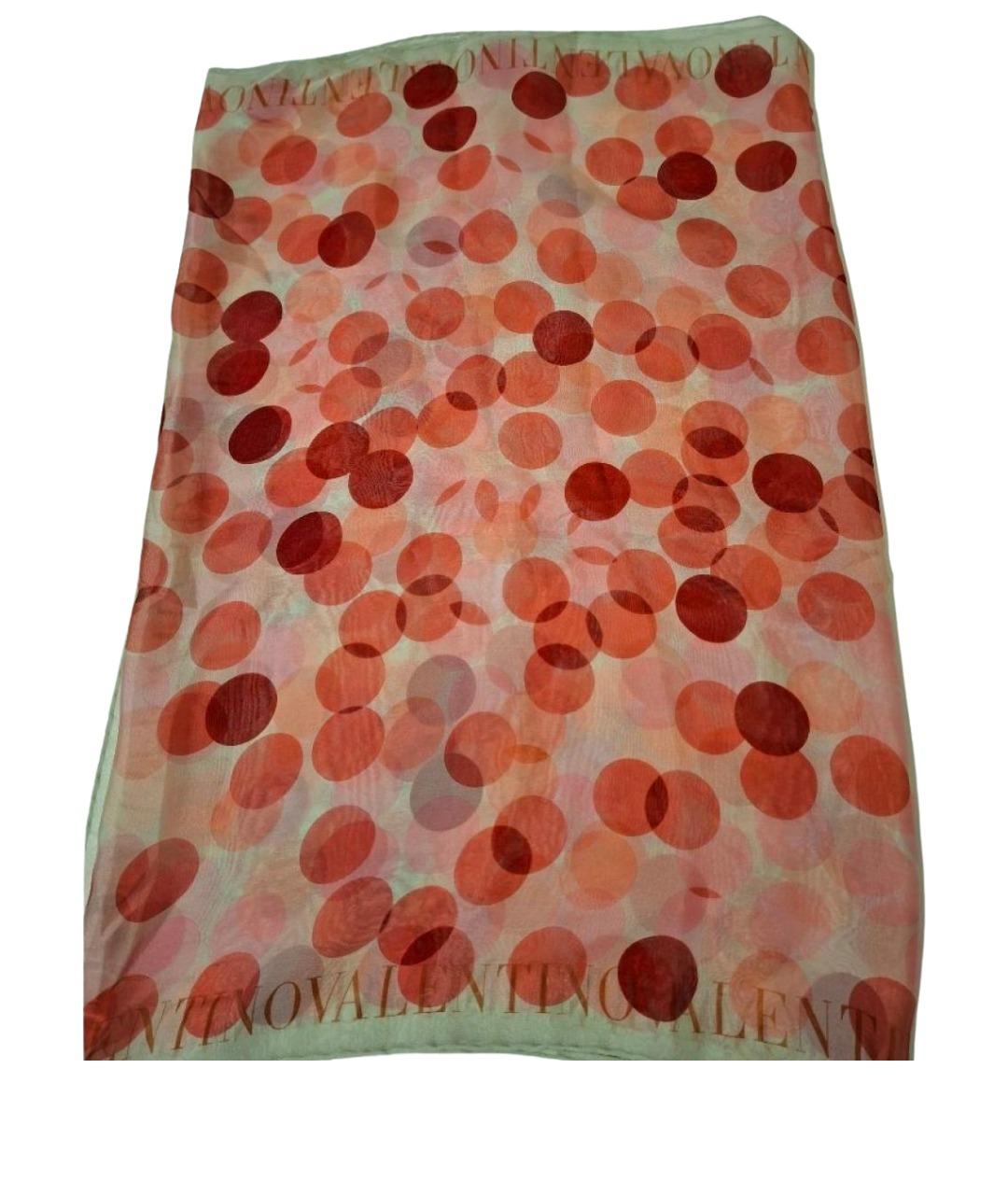 VALENTINO Мульти шелковый шарф, фото 1