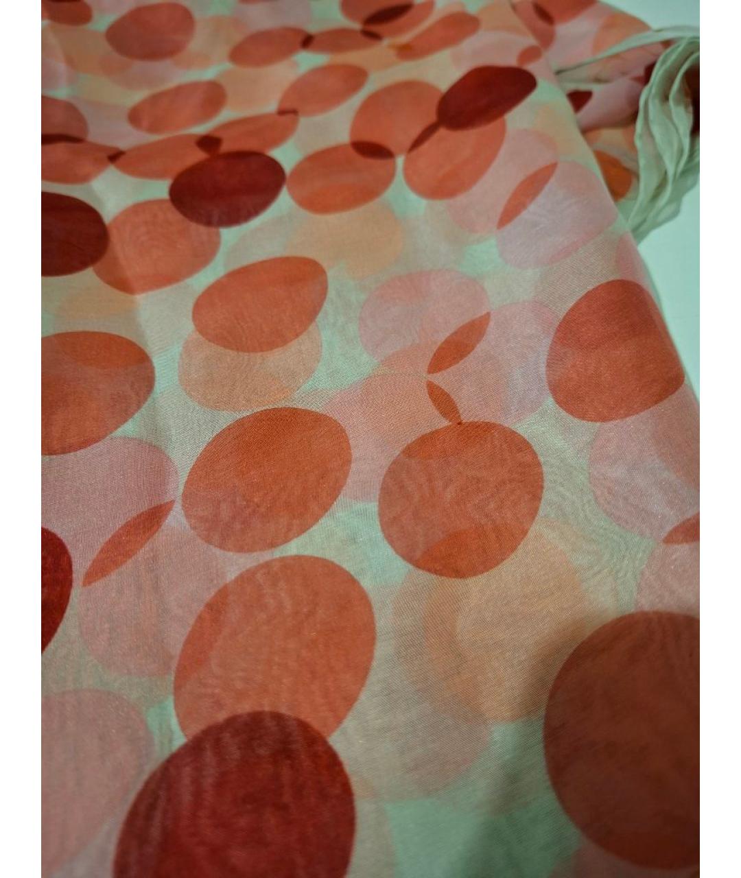 VALENTINO Мульти шелковый шарф, фото 2