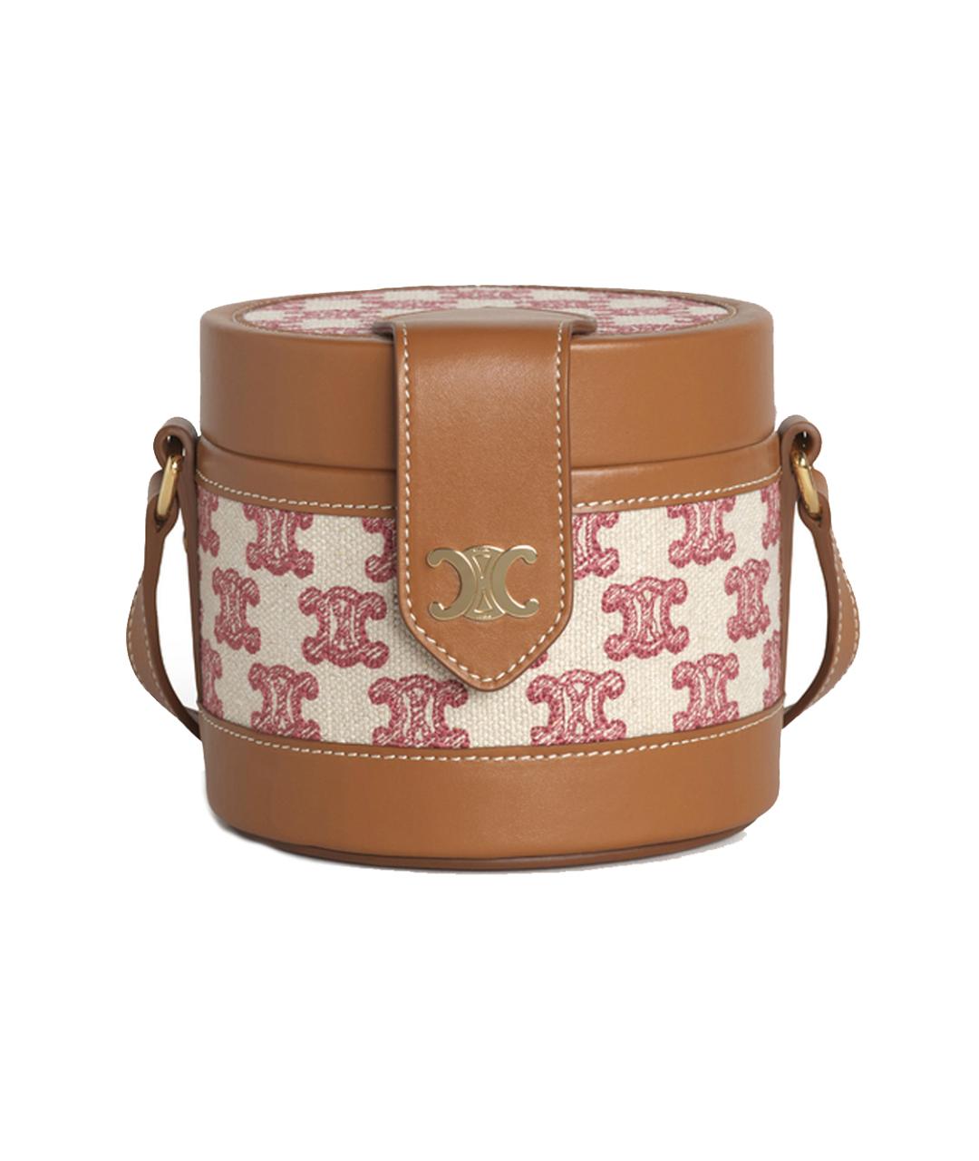 CELINE Коричневая сумка через плечо, фото 1