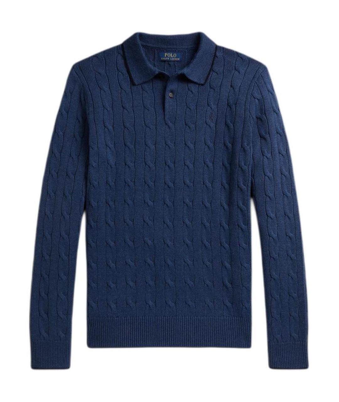 POLO RALPH LAUREN Темно-синий джемпер / свитер, фото 1