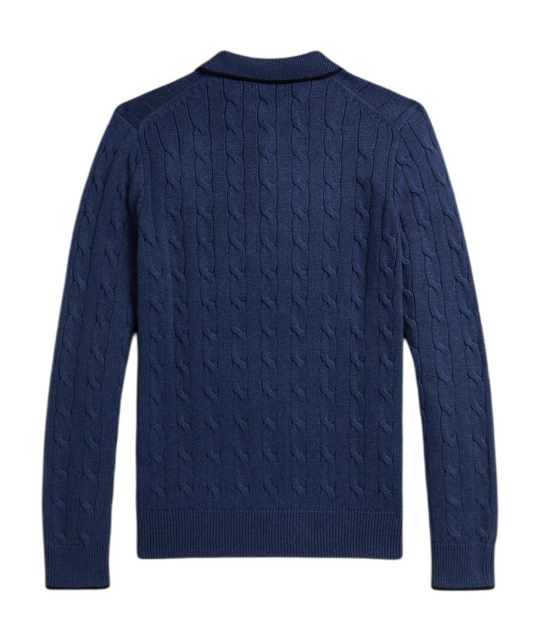 POLO RALPH LAUREN Темно-синий джемпер / свитер, фото 2