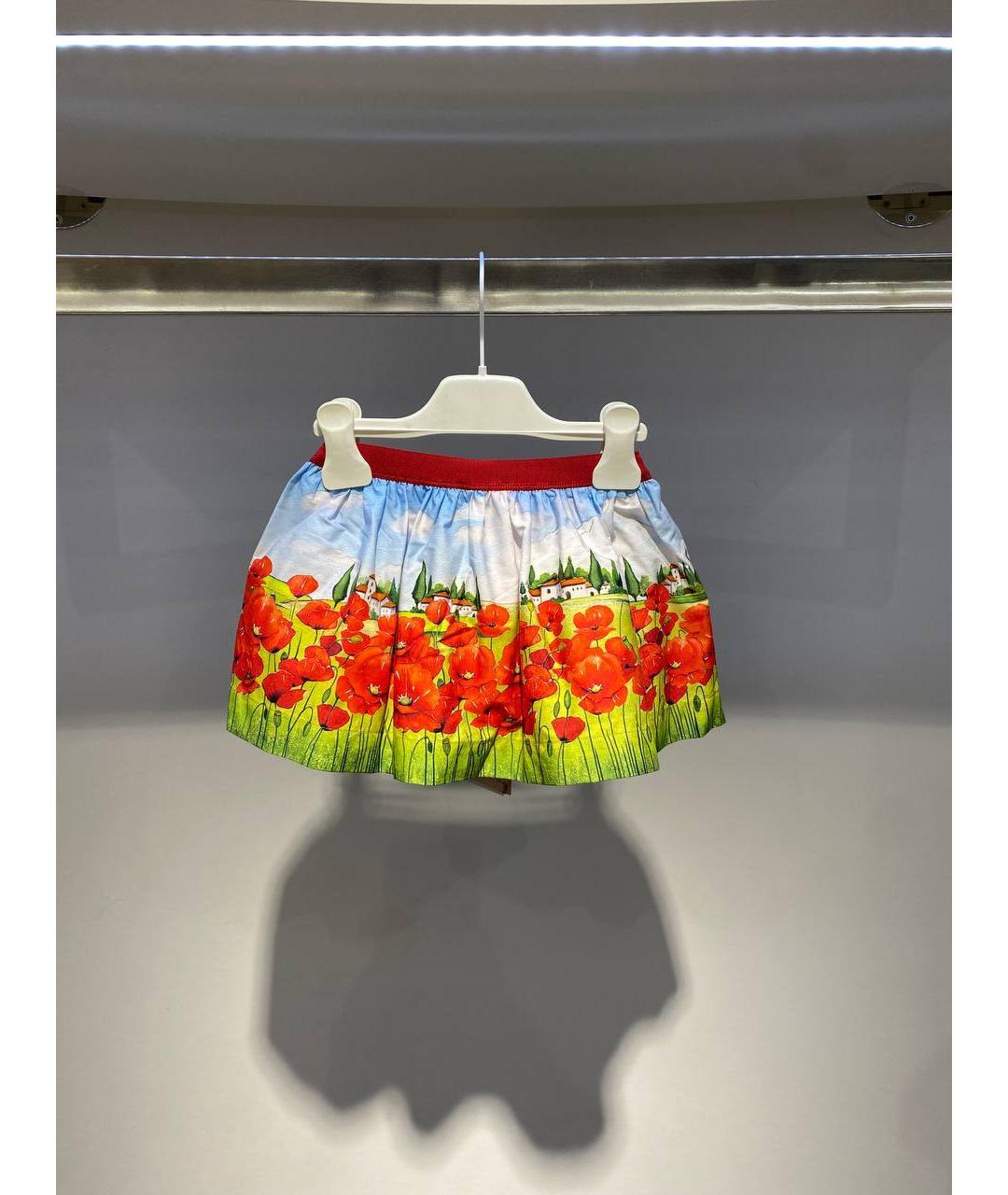 MONNALISA Мульти хлопковая юбка, фото 3