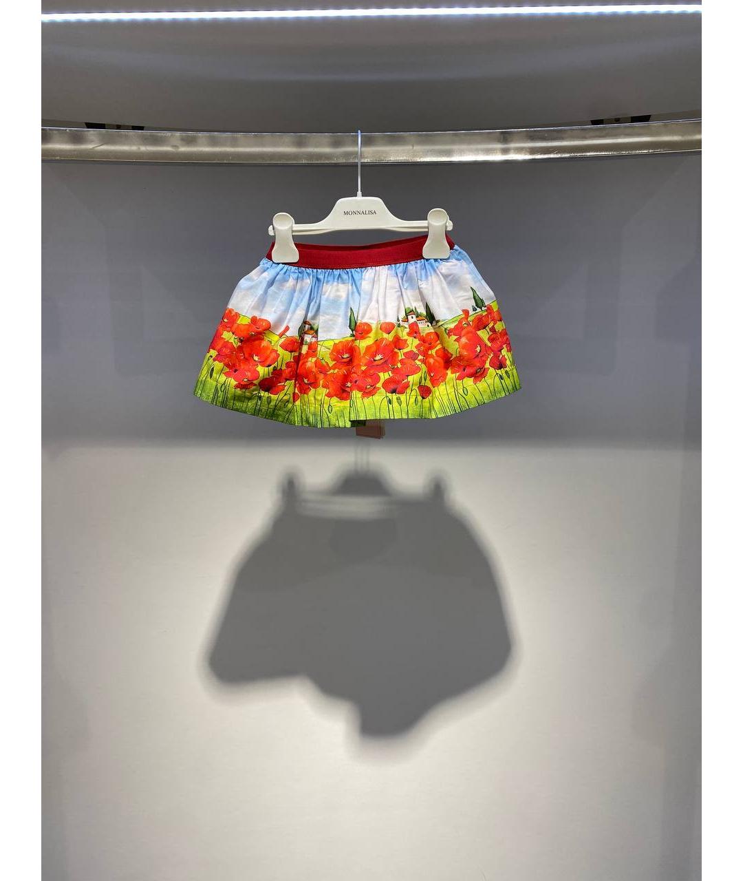 MONNALISA Мульти хлопковая юбка, фото 4