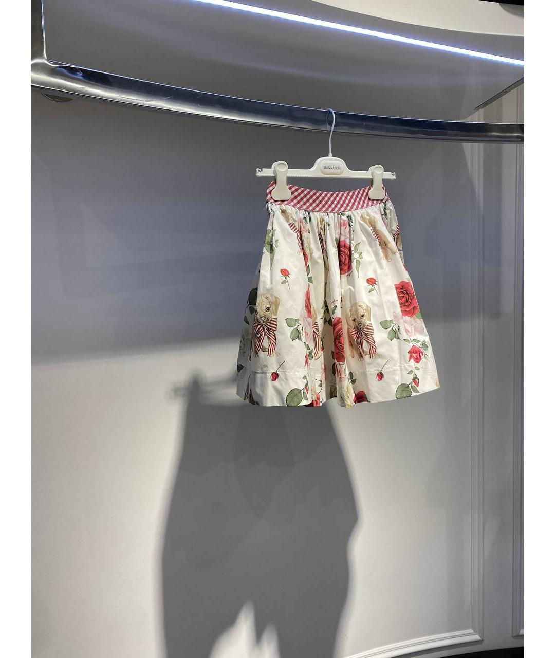 MONNALISA Мульти хлопковая юбка, фото 2