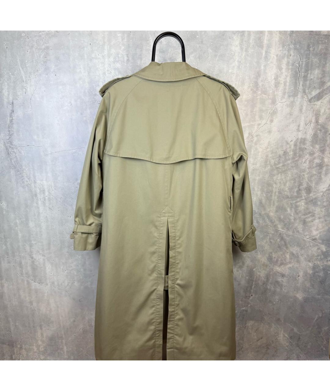 BURBERRY Горчичный тренч / плащ, фото 8