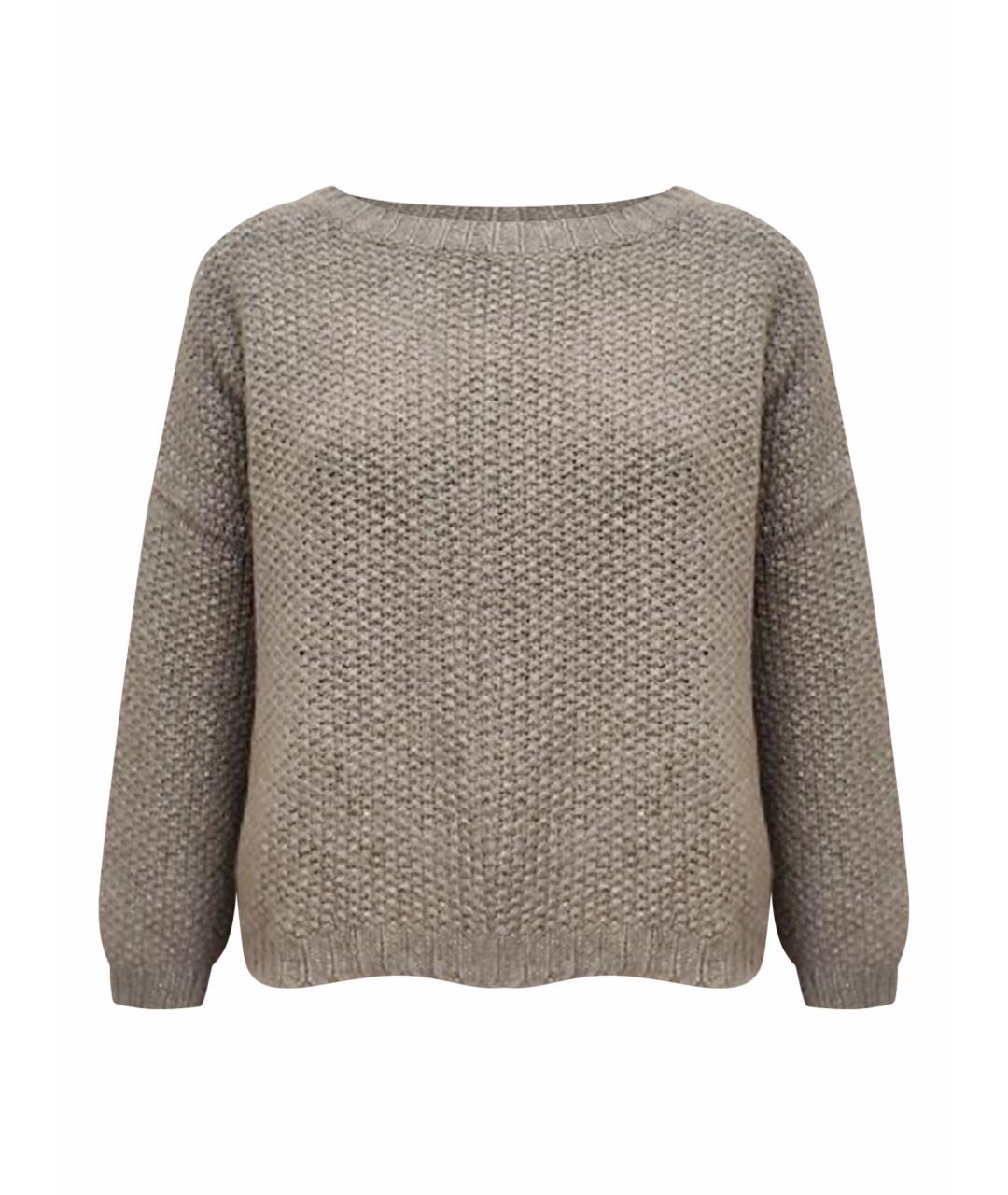 PESERICO Серый кашемировый джемпер / свитер, фото 1