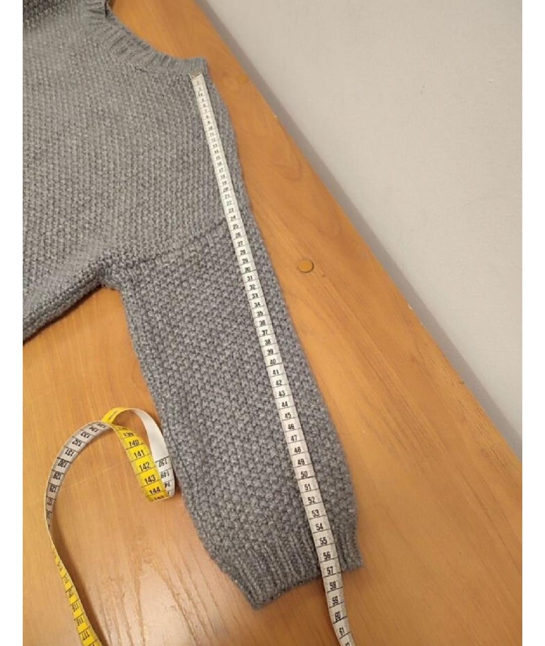 PESERICO Серый кашемировый джемпер / свитер, фото 6