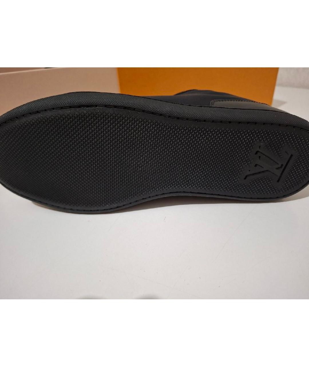 LOUIS VUITTON Темно-синие низкие кроссовки / кеды, фото 6