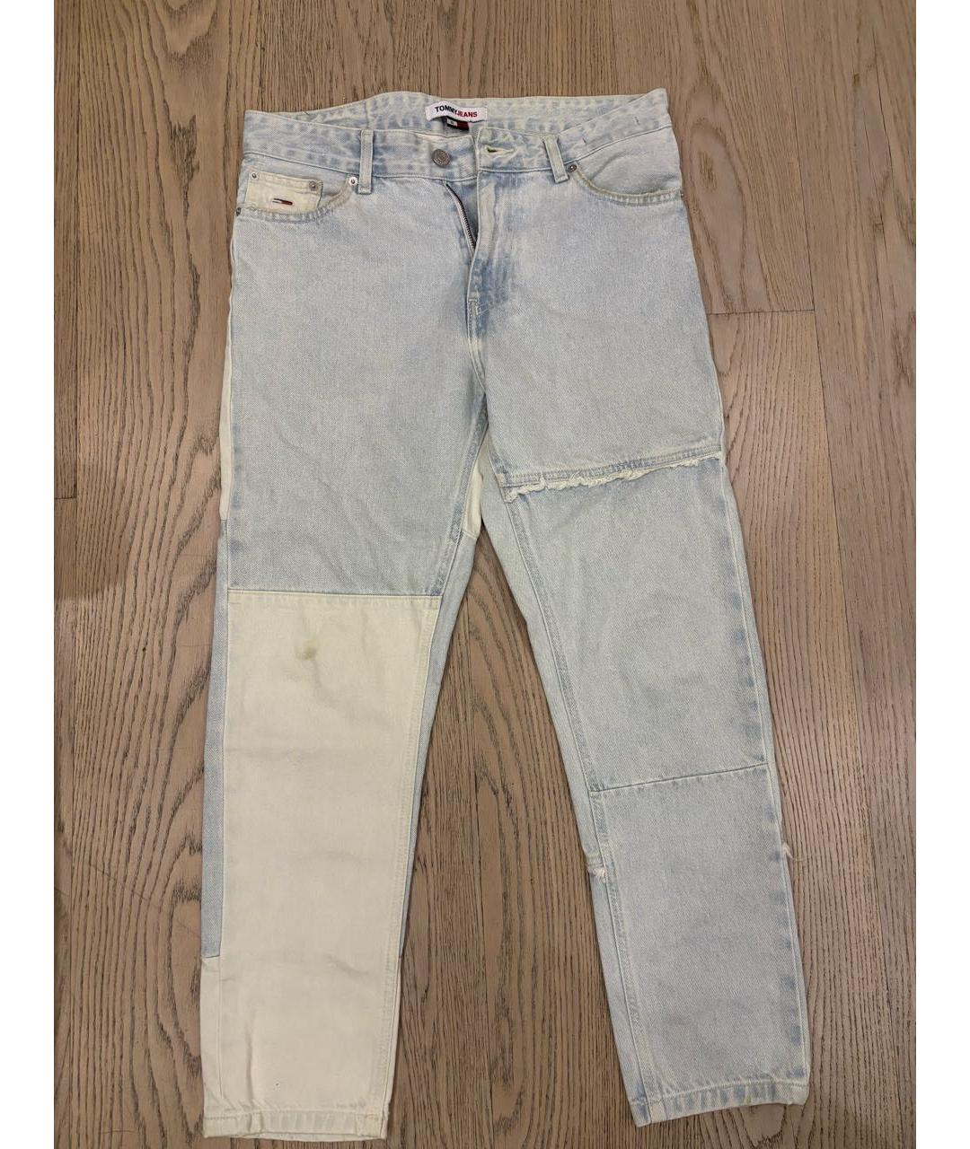 TOMMY HILFIGER Белые прямые джинсы, фото 4