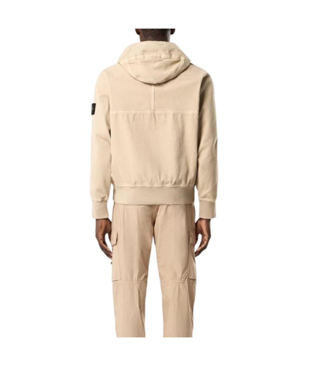 STONE ISLAND Бежевая куртка, фото 4