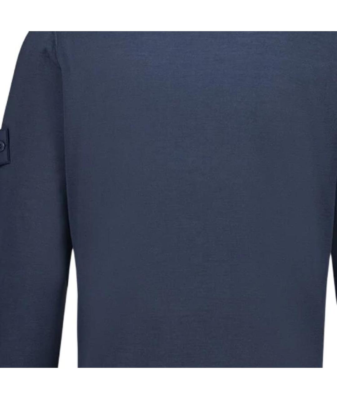 STONE ISLAND Синий джемпер / свитер, фото 4