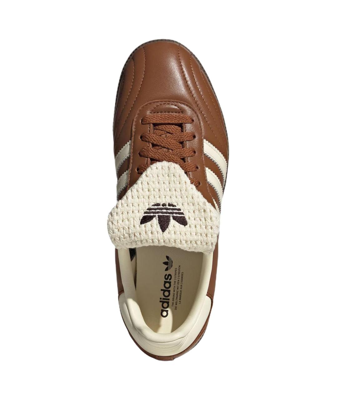 ADIDAS Коричневые кеды, фото 4