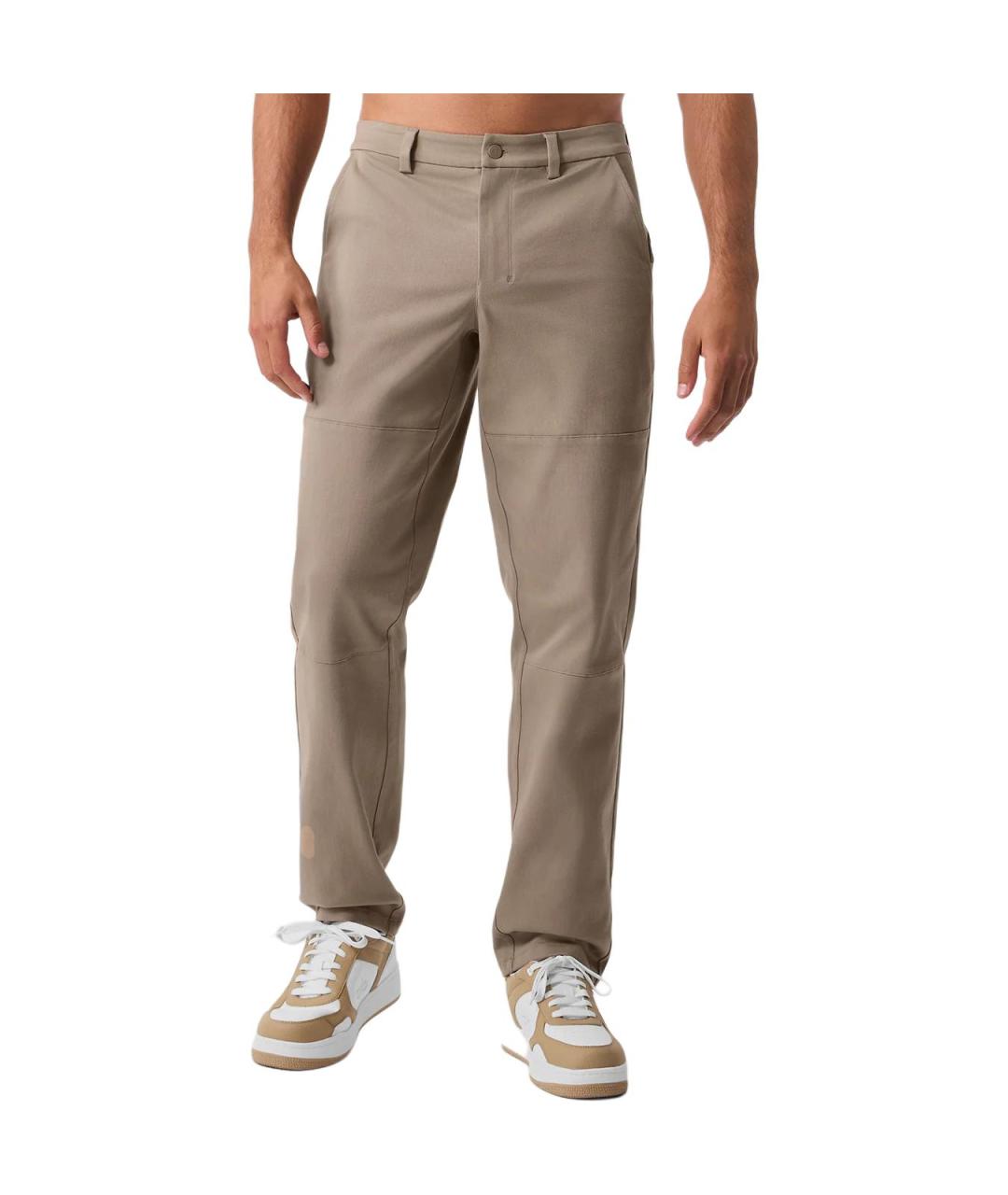 ALO YOGA Серые повседневные брюки, фото 4