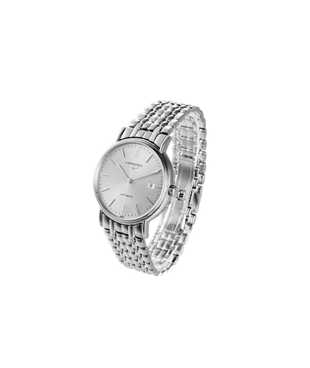 LONGINES Серебряные стальные часы, фото 3