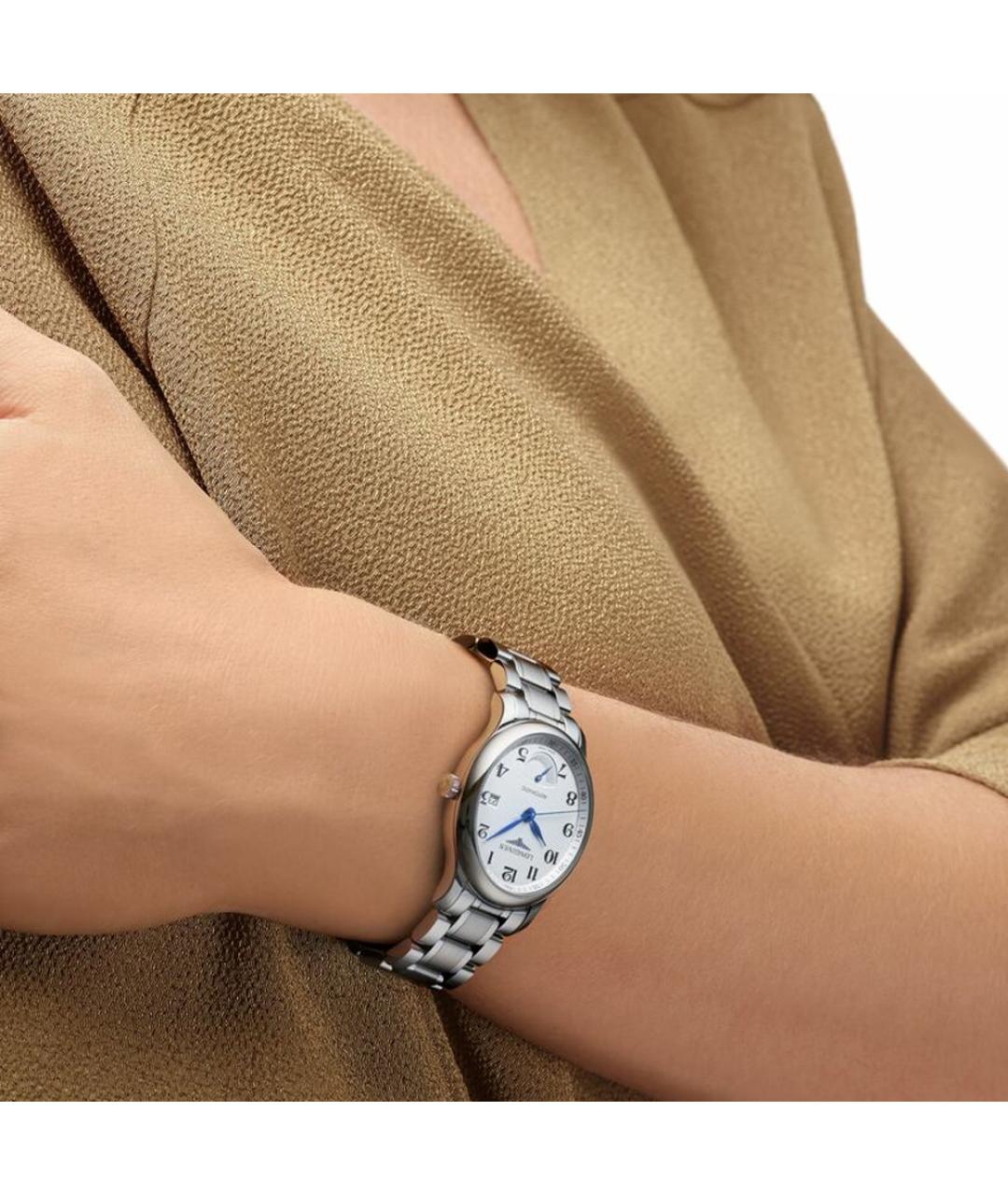 LONGINES Серебряные часы, фото 4