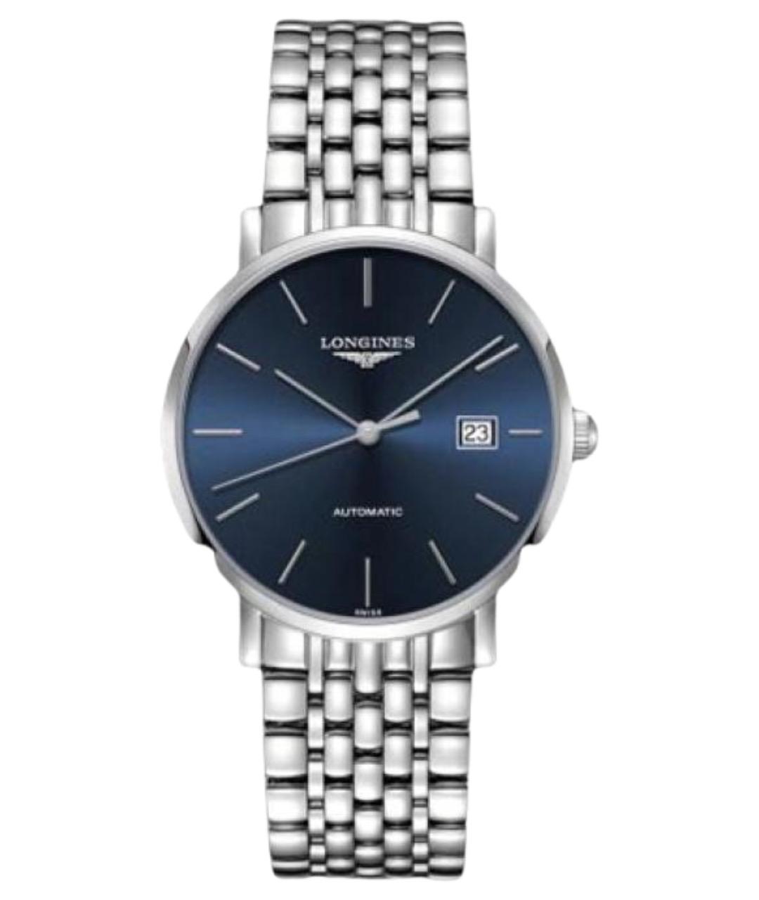 LONGINES Серебряные стальные часы, фото 1