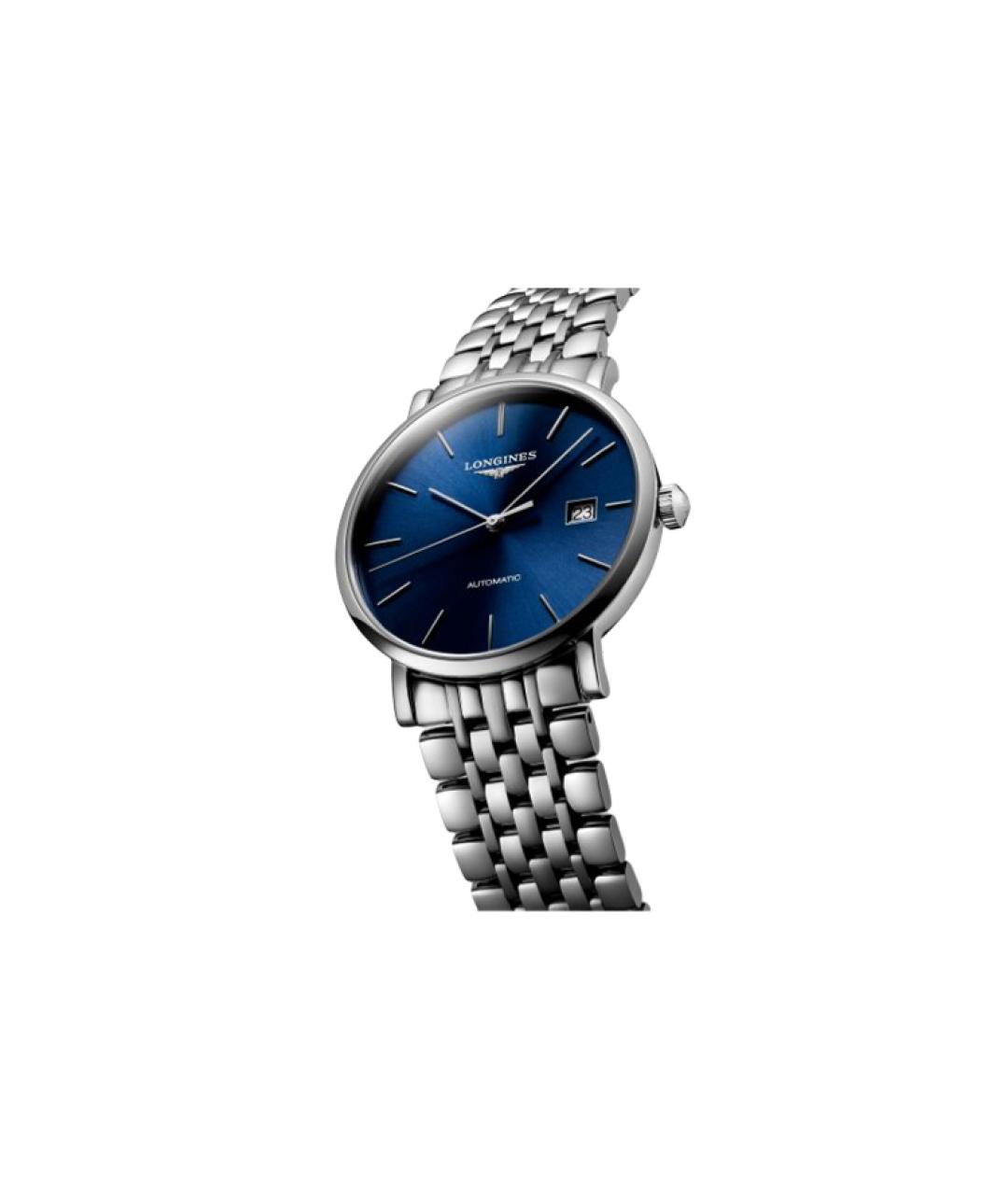 LONGINES Серебряные стальные часы, фото 2