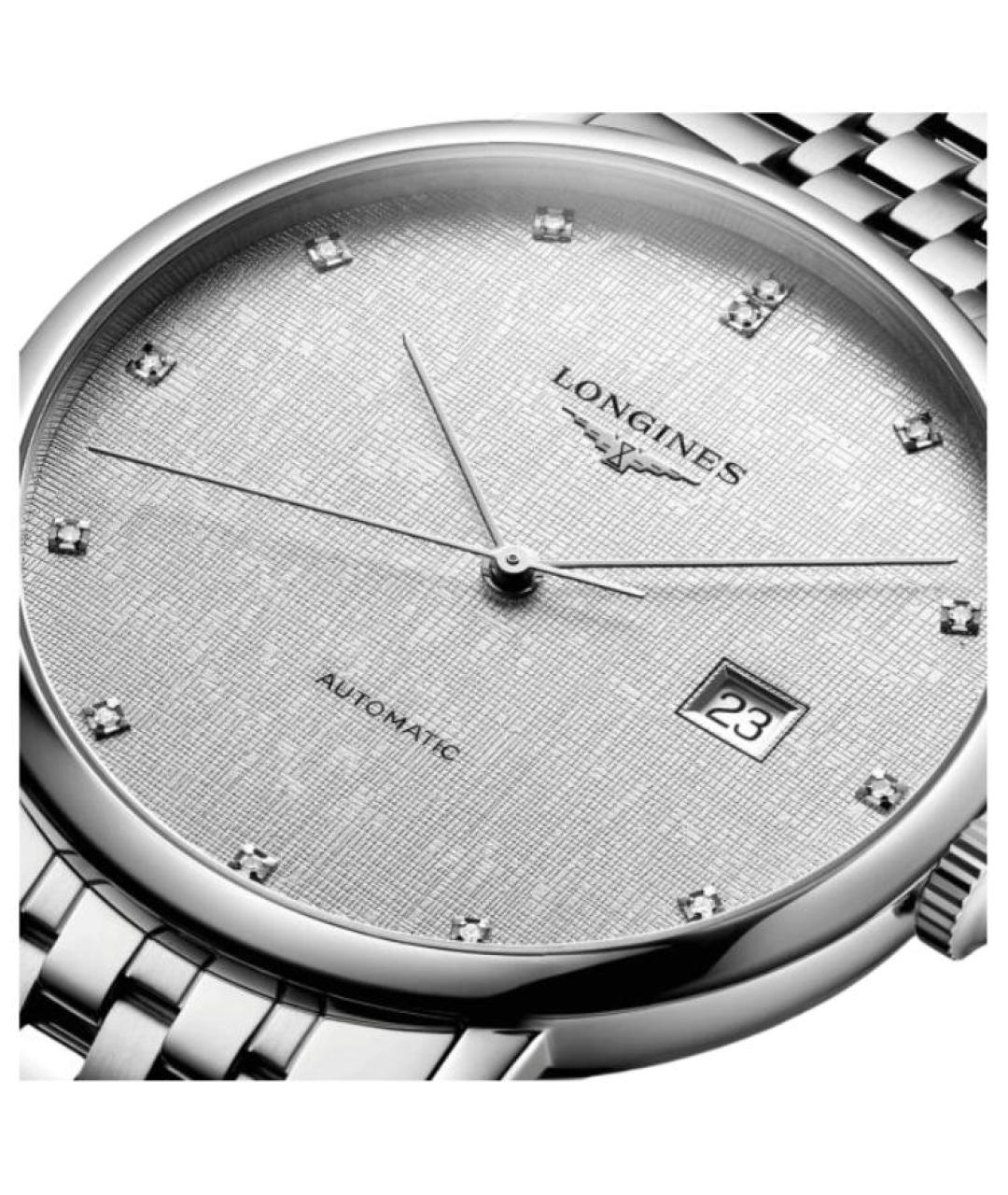 LONGINES Серебряные часы, фото 4