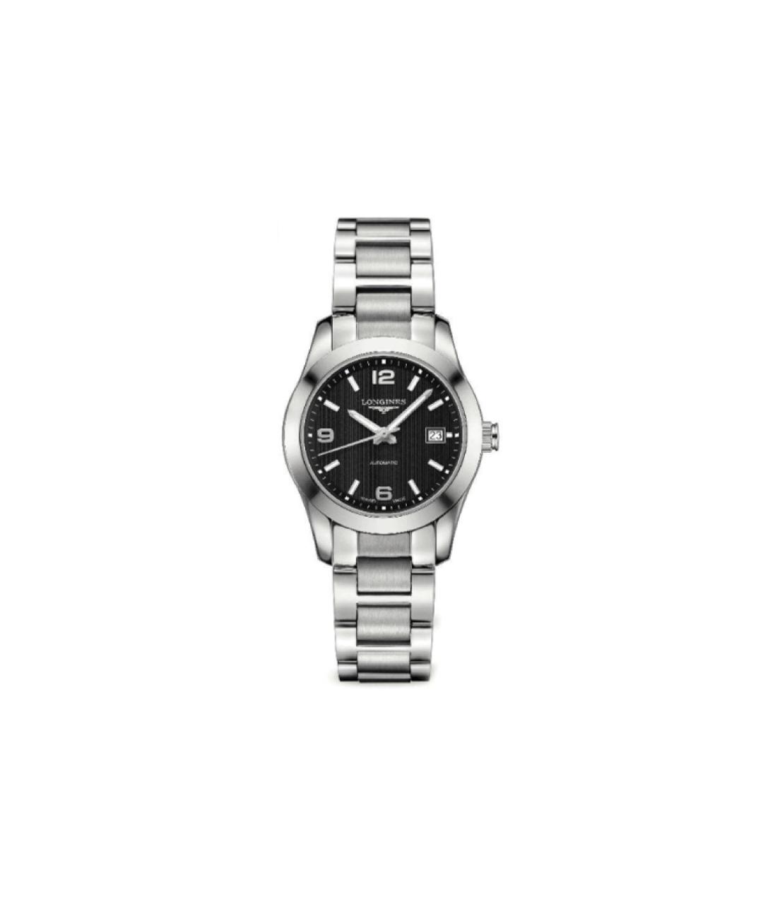 LONGINES Черные часы, фото 1