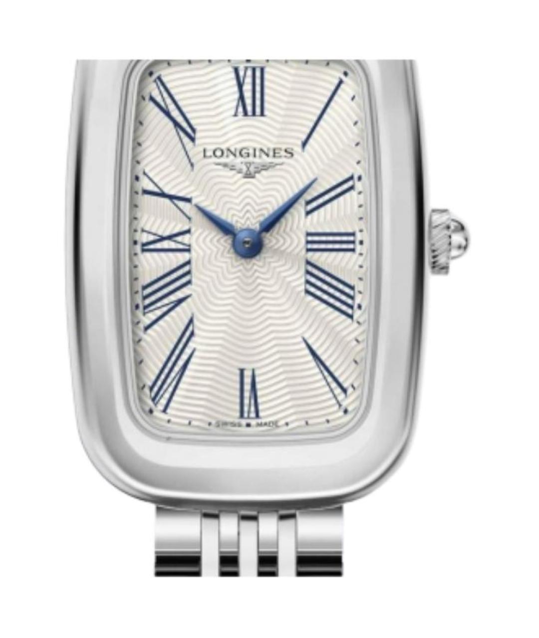 LONGINES Серебряные стальные часы, фото 5