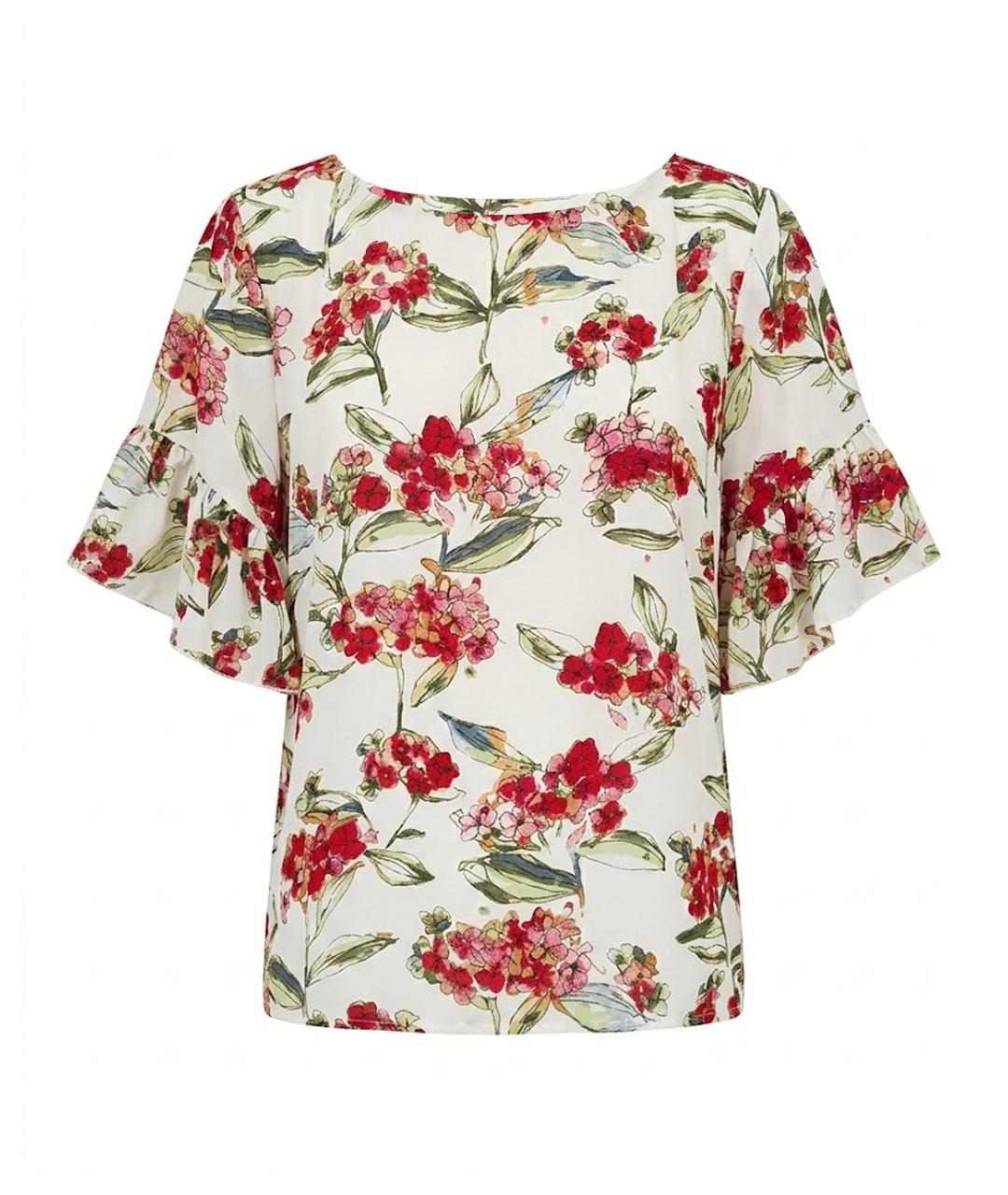 PATRIZIA PEPE Мульти полиэстеровая блузы, фото 1