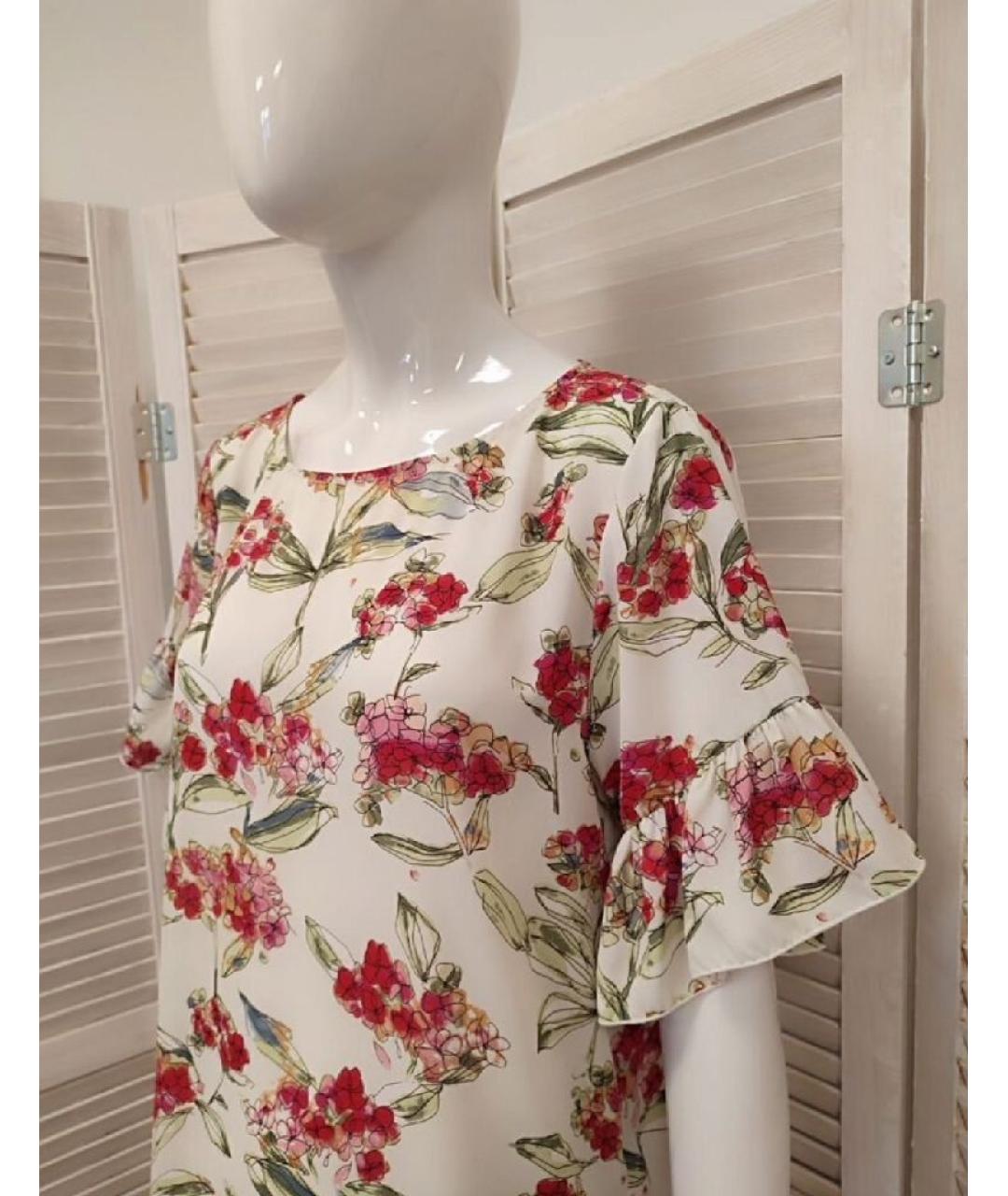 PATRIZIA PEPE Мульти полиэстеровая блузы, фото 6