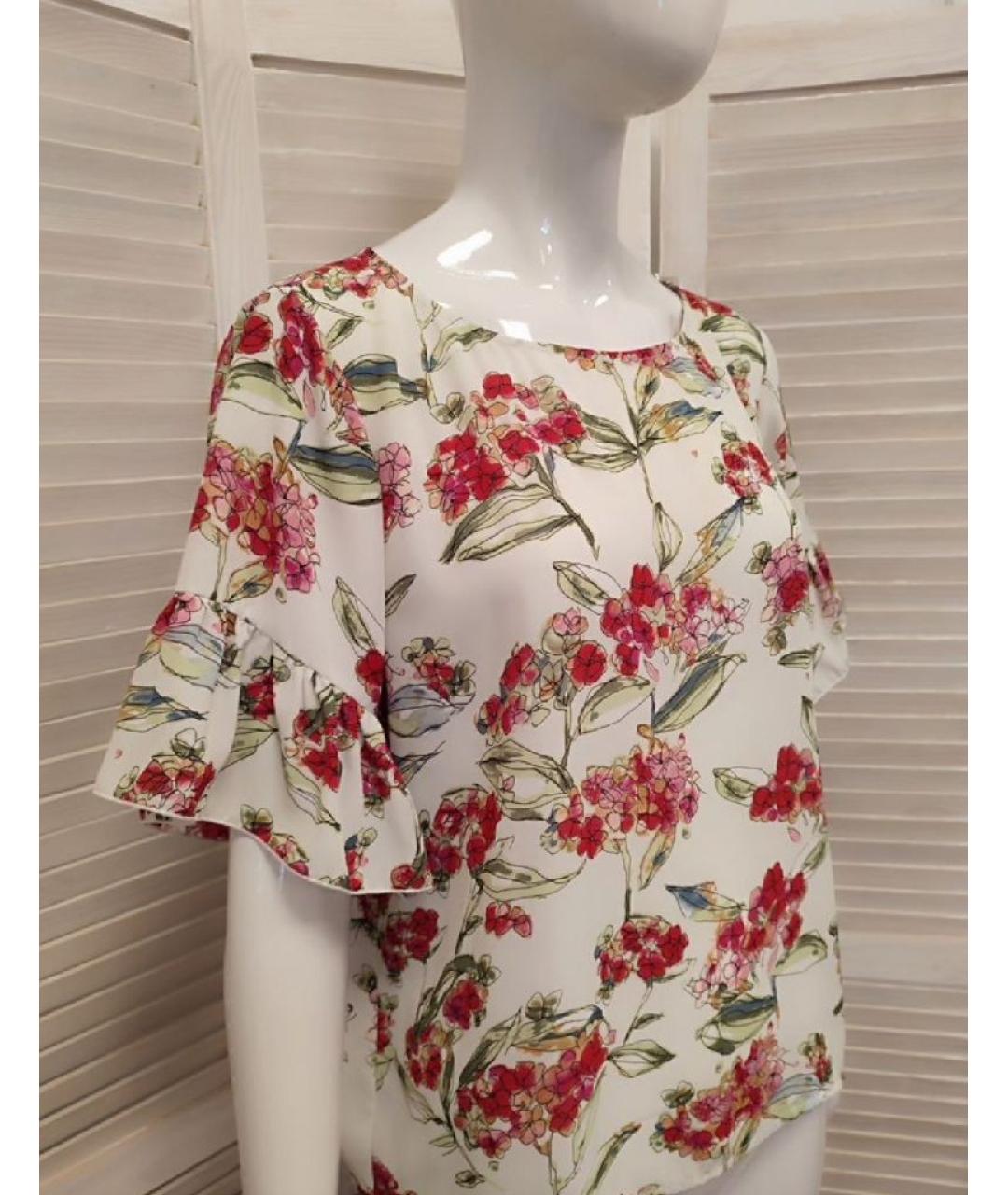 PATRIZIA PEPE Мульти полиэстеровая блузы, фото 5