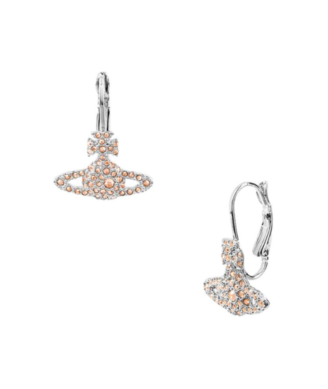 VIVIENNE WESTWOOD Серебряные латунные серьги, фото 1