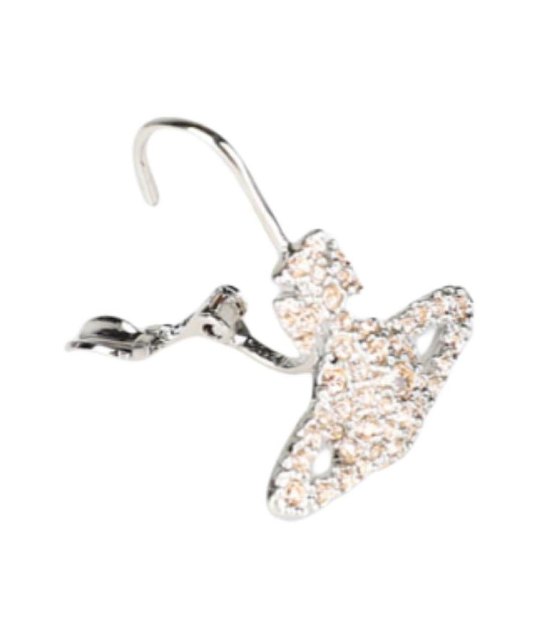 VIVIENNE WESTWOOD Серебряные латунные серьги, фото 4