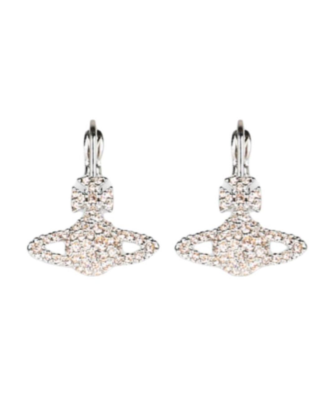 VIVIENNE WESTWOOD Серебряные латунные серьги, фото 2