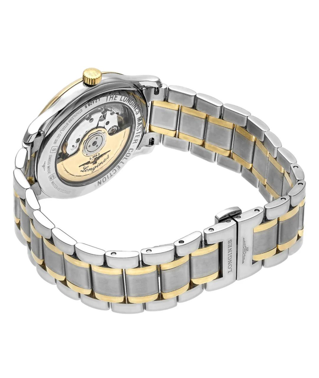 LONGINES Золотые часы из золота и стали, фото 5