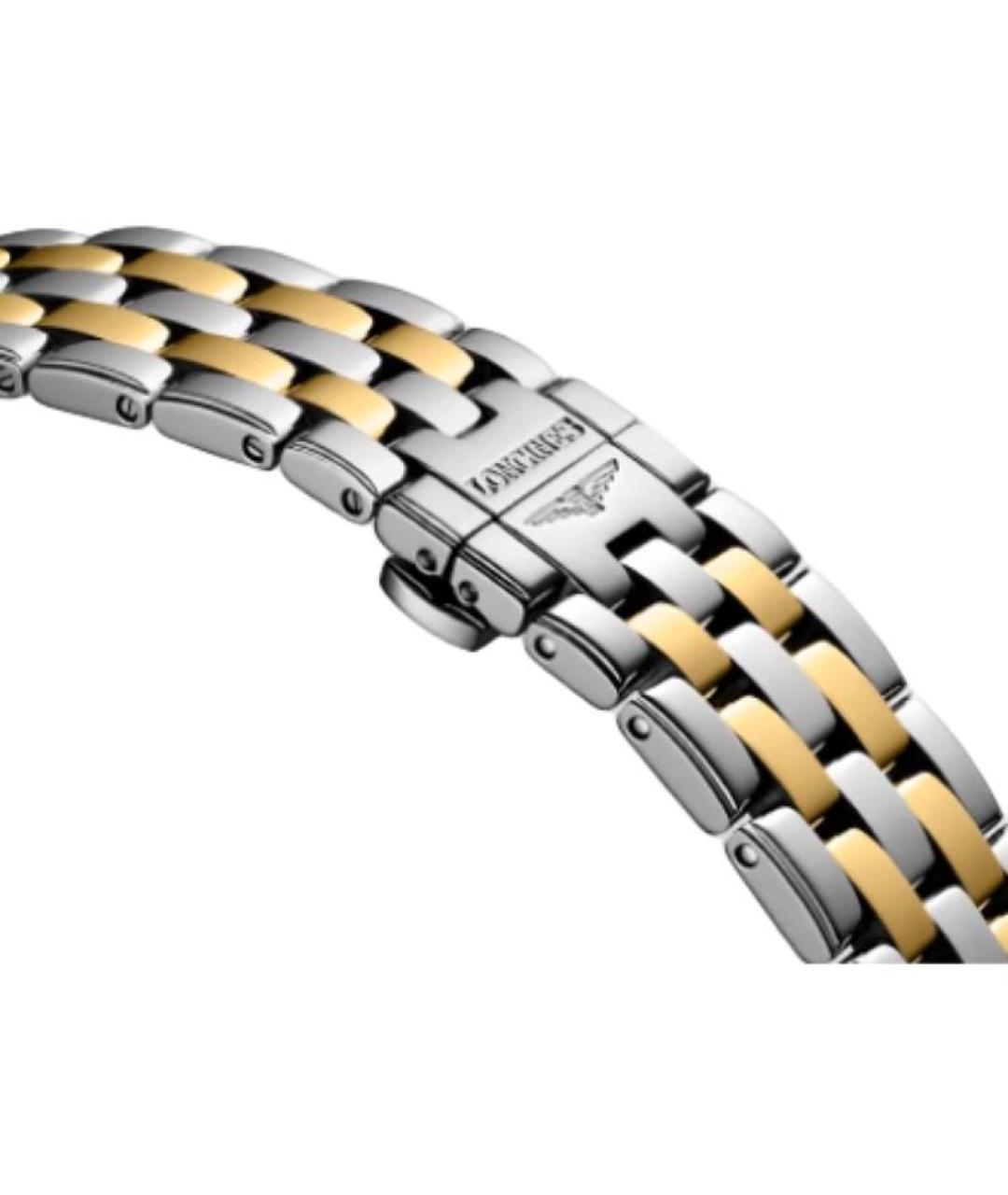 LONGINES Белые стальные часы, фото 5