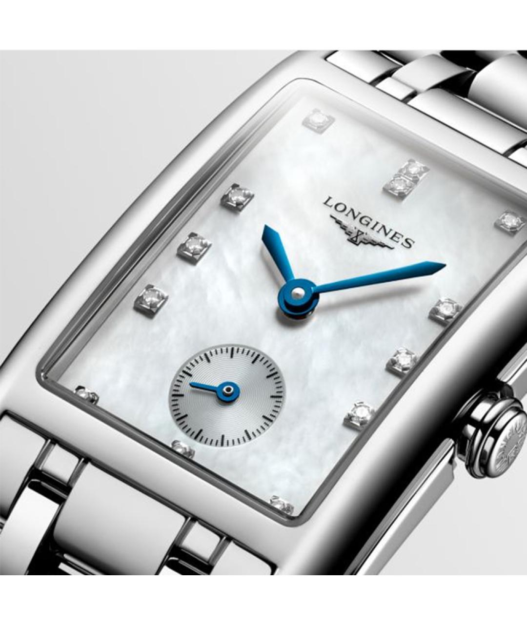 LONGINES Белые часы, фото 3