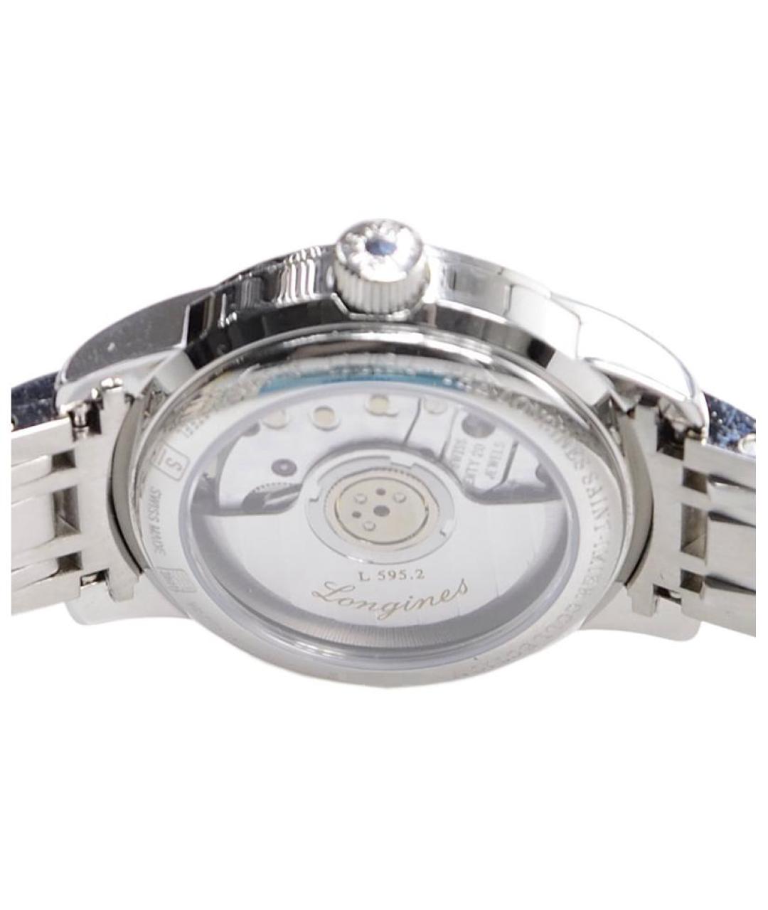 LONGINES Серебряные стальные часы, фото 3
