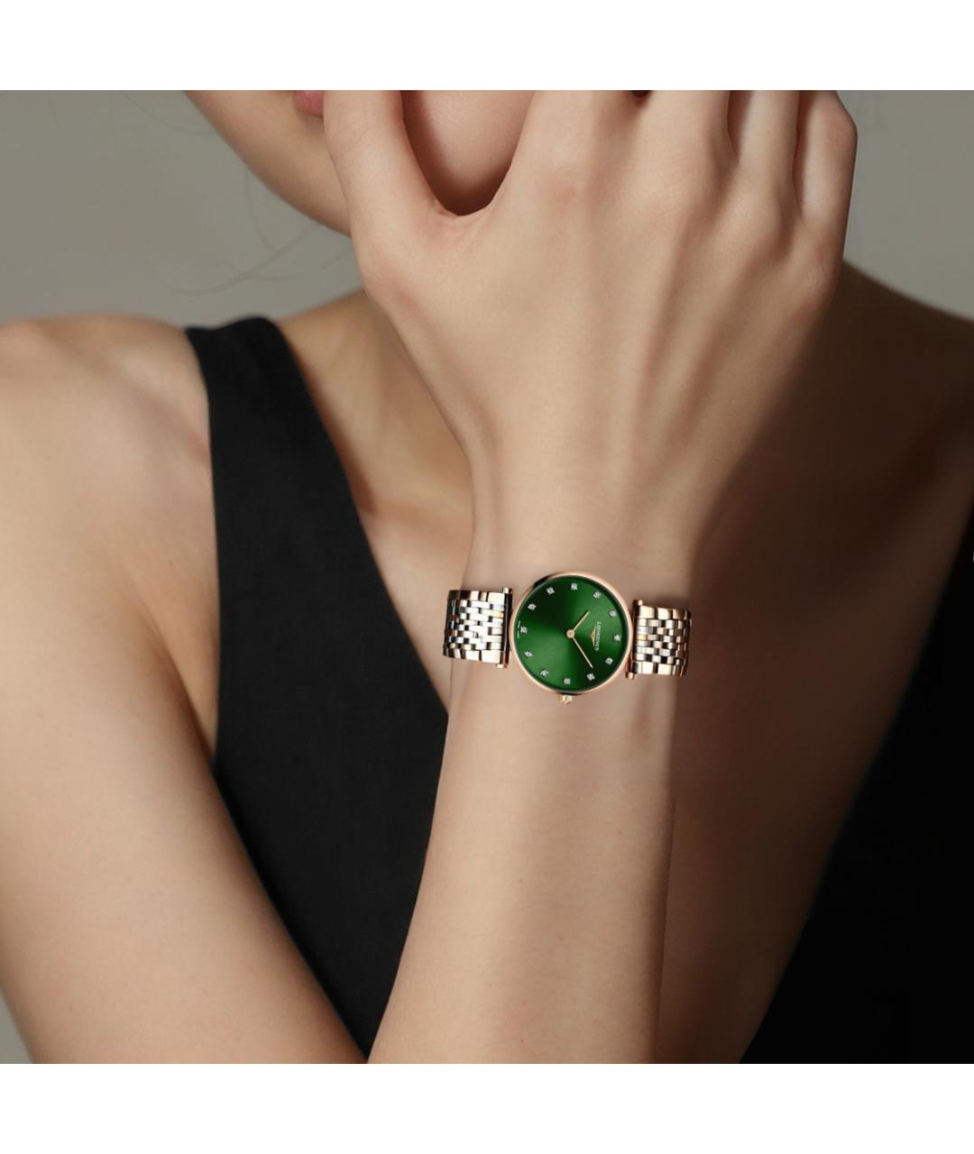 LONGINES Часы из розового золота, фото 5