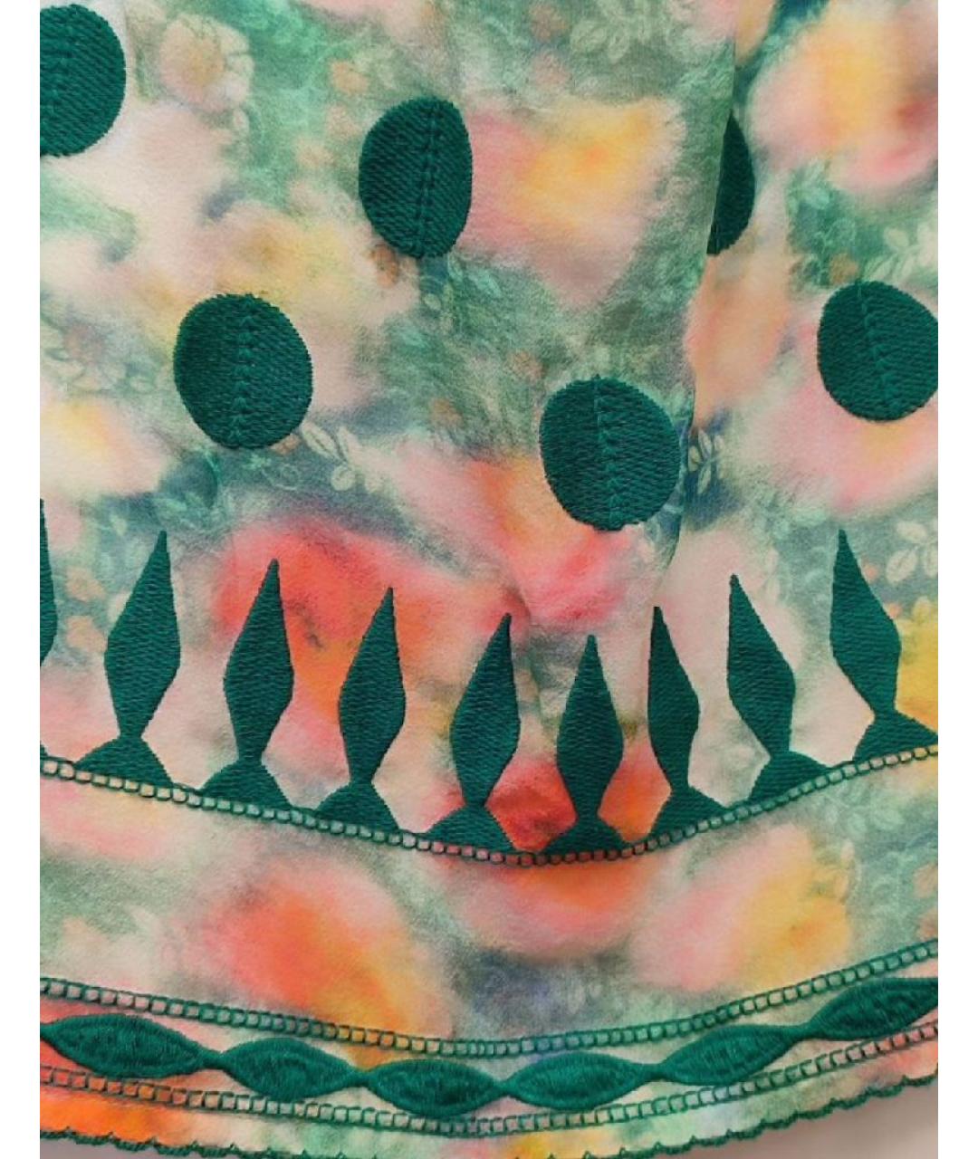 PATRIZIA PEPE Мульти шелковая блузы, фото 9