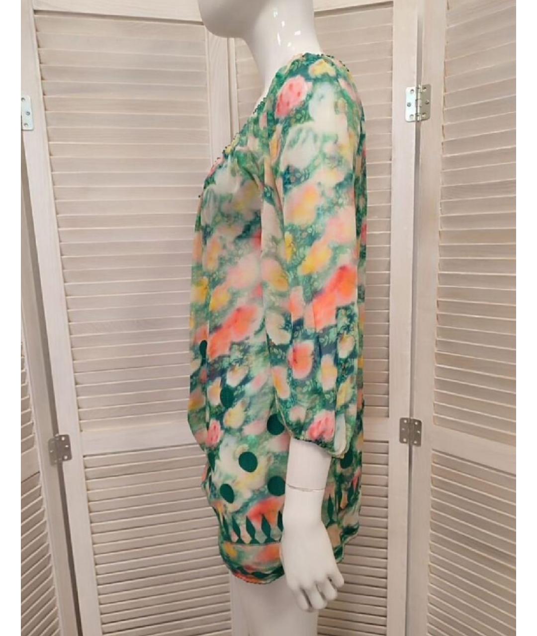 PATRIZIA PEPE Мульти шелковая блузы, фото 4