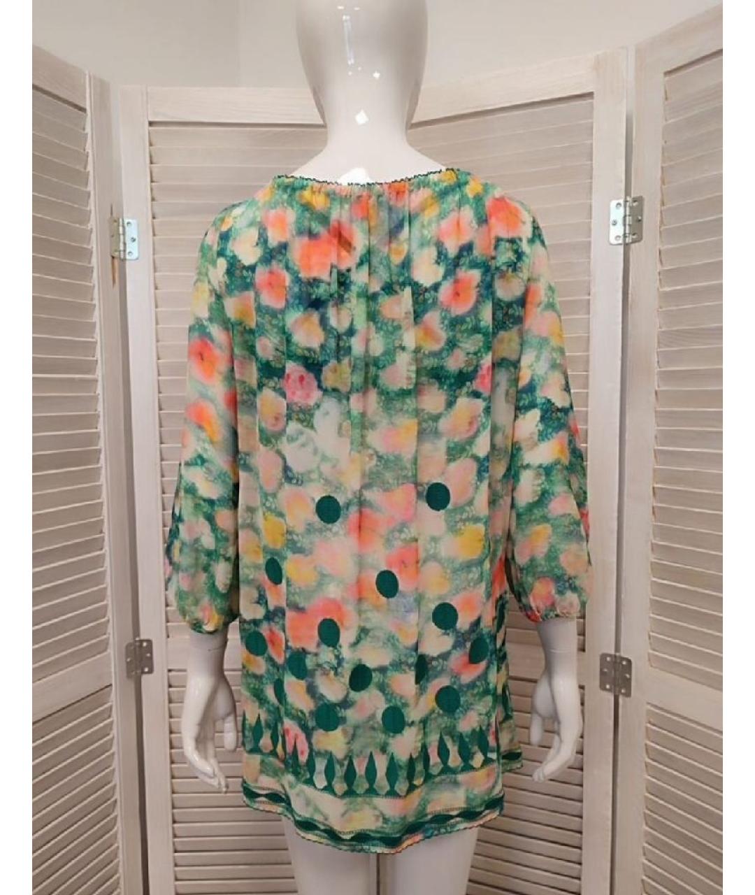 PATRIZIA PEPE Мульти шелковая блузы, фото 2