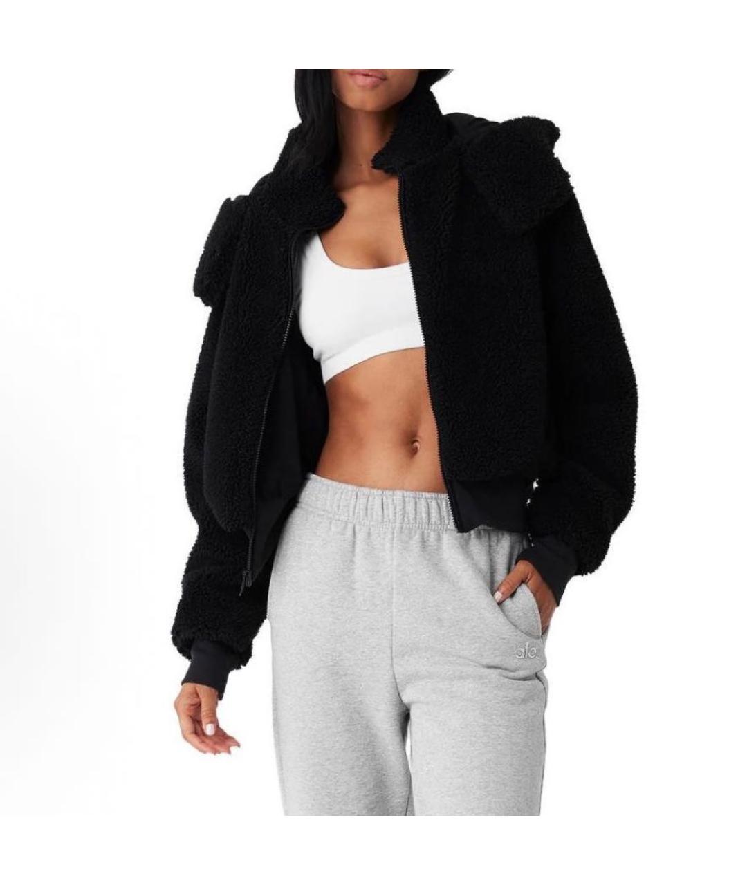 ALO YOGA Черная куртка, фото 3