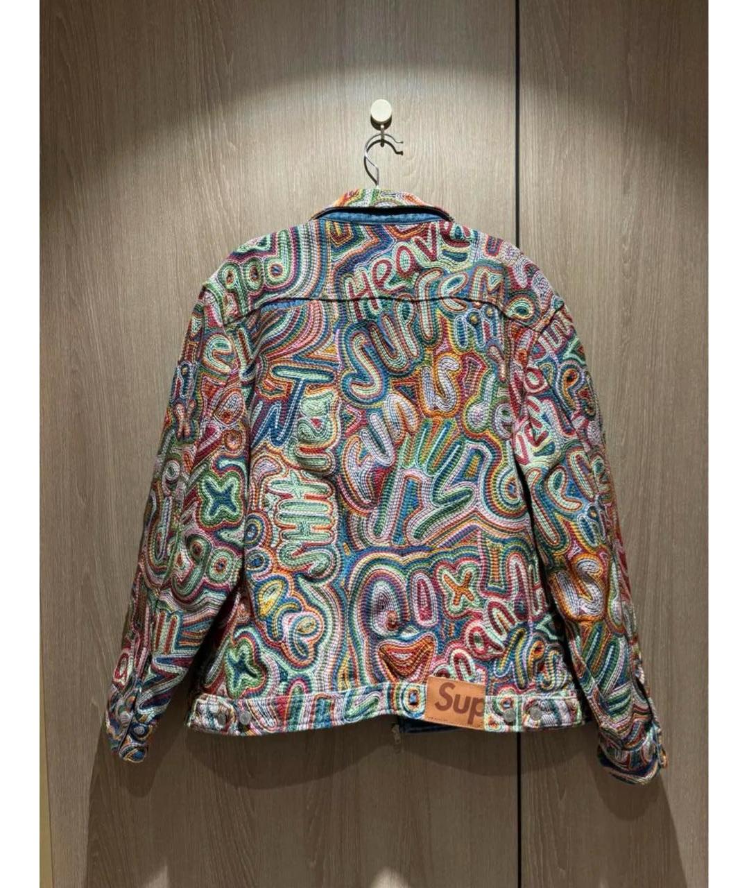 SUPREME Мульти деним куртка, фото 2