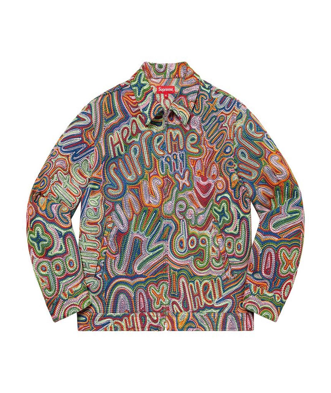 SUPREME Мульти деним куртка, фото 1