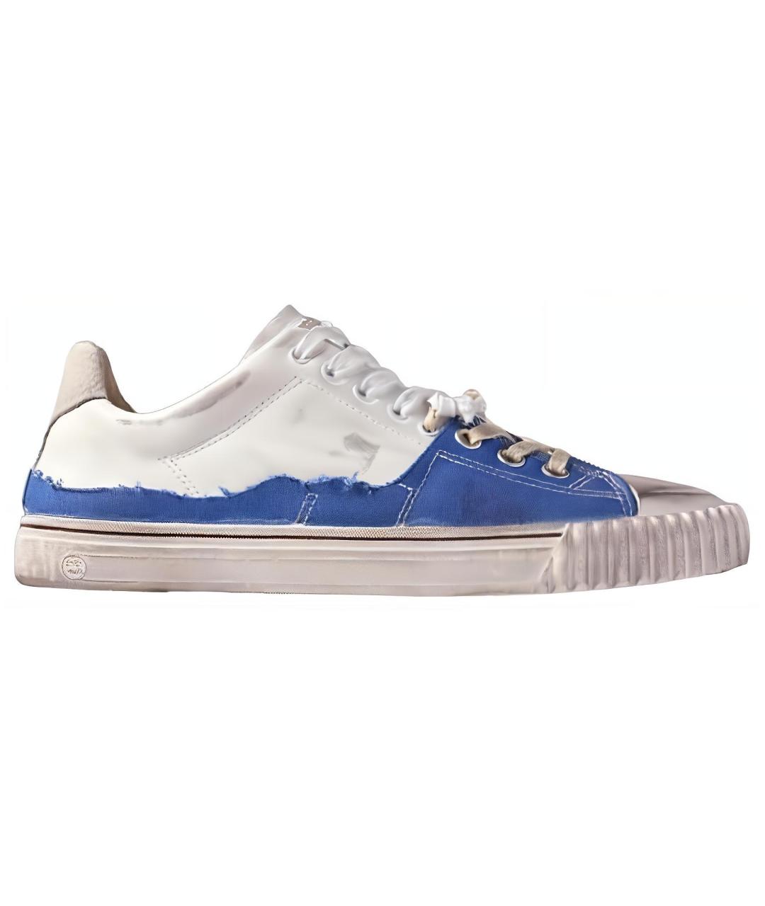 MAISON MARGIELA Синие кроссовки, фото 1