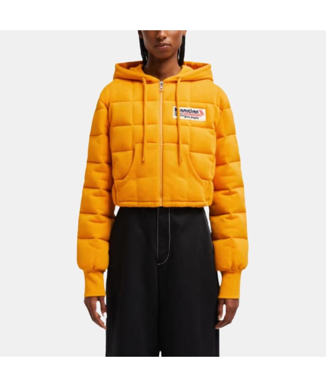 MONCLER Желтая куртка, фото 3