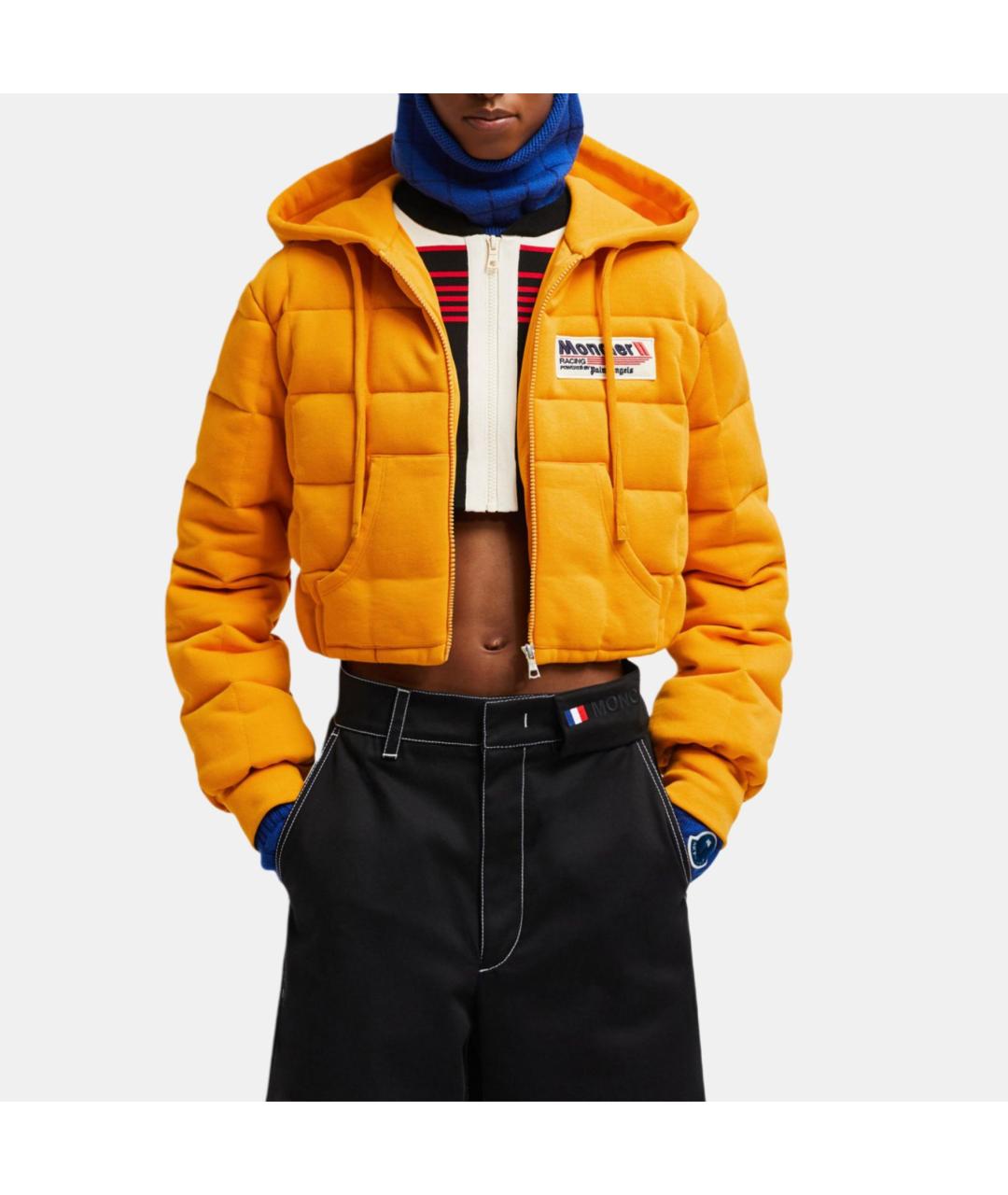 MONCLER Желтая куртка, фото 2